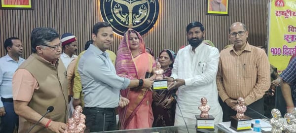 229 ग्राम पंचायते "टीवी मुक्त", सम्मानित हुए ग्राम प्रधान...